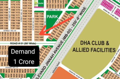 Dha Bahawalpur 1 kanal sector A plot for Sale