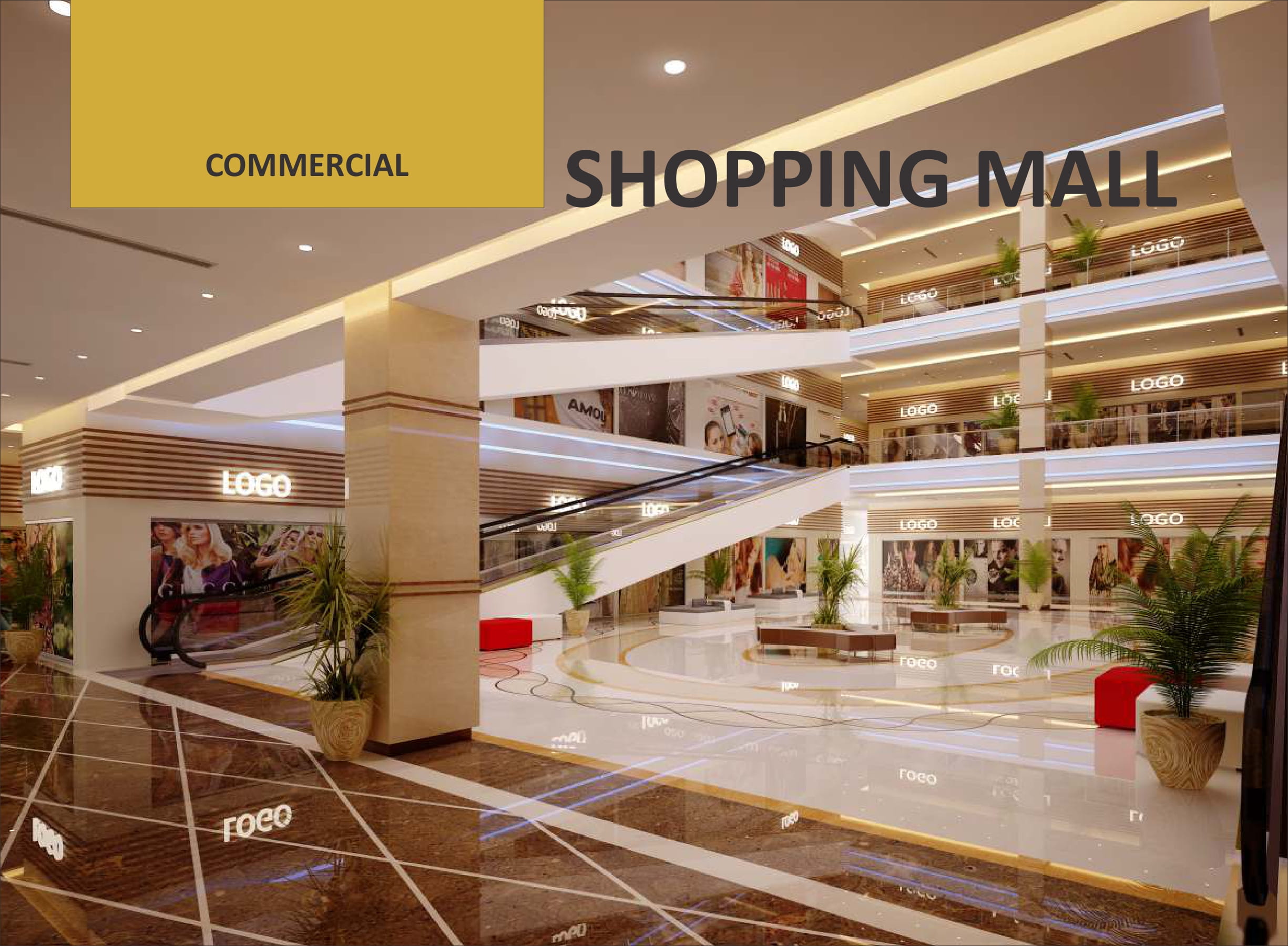 The Sixth Boulevard Mall & Apartments | Business District | Phase 08 | Bahria Town