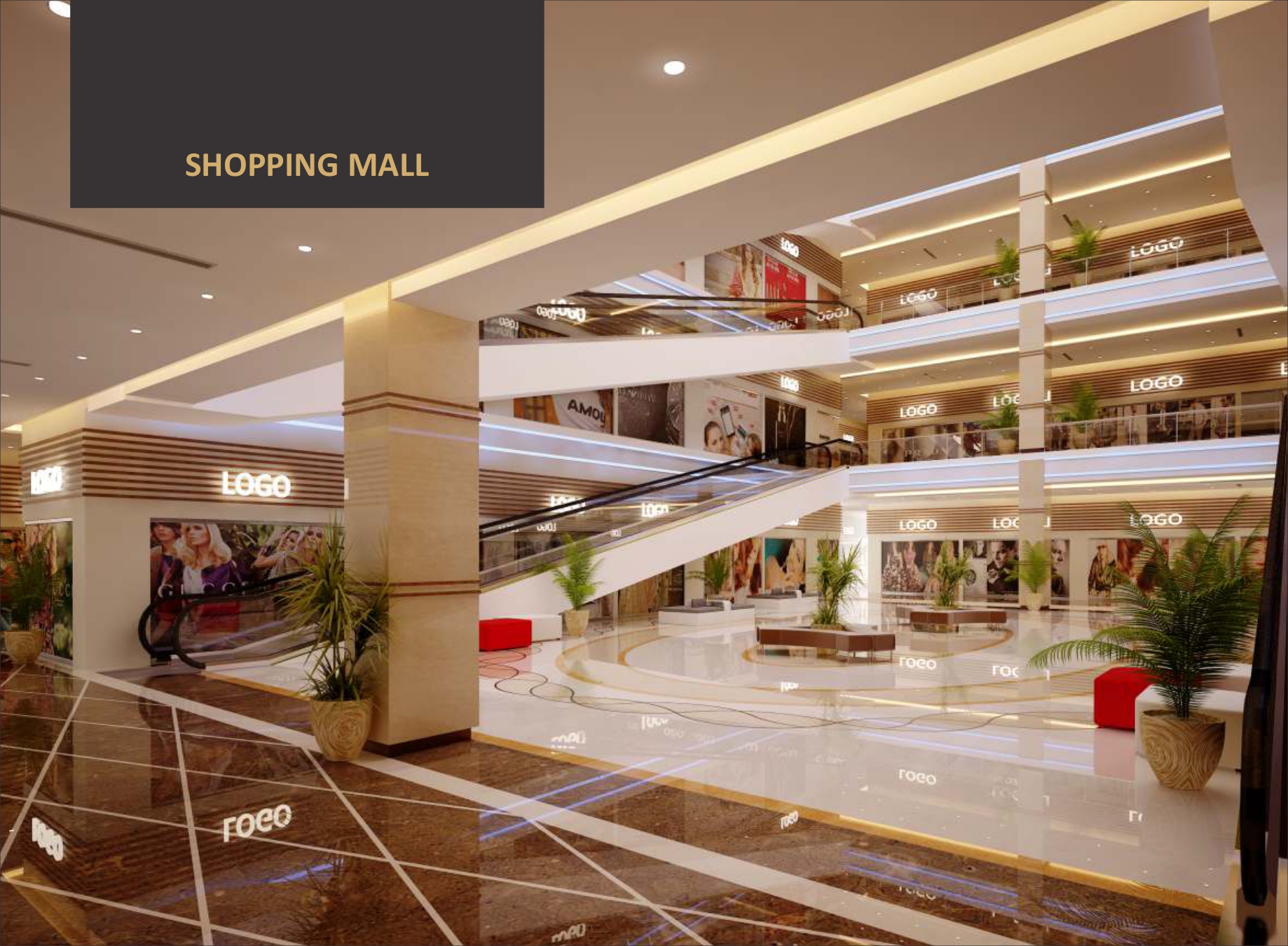 The Sixth Boulevard Mall & Apartments | Business District | Phase 08 | Bahria Town