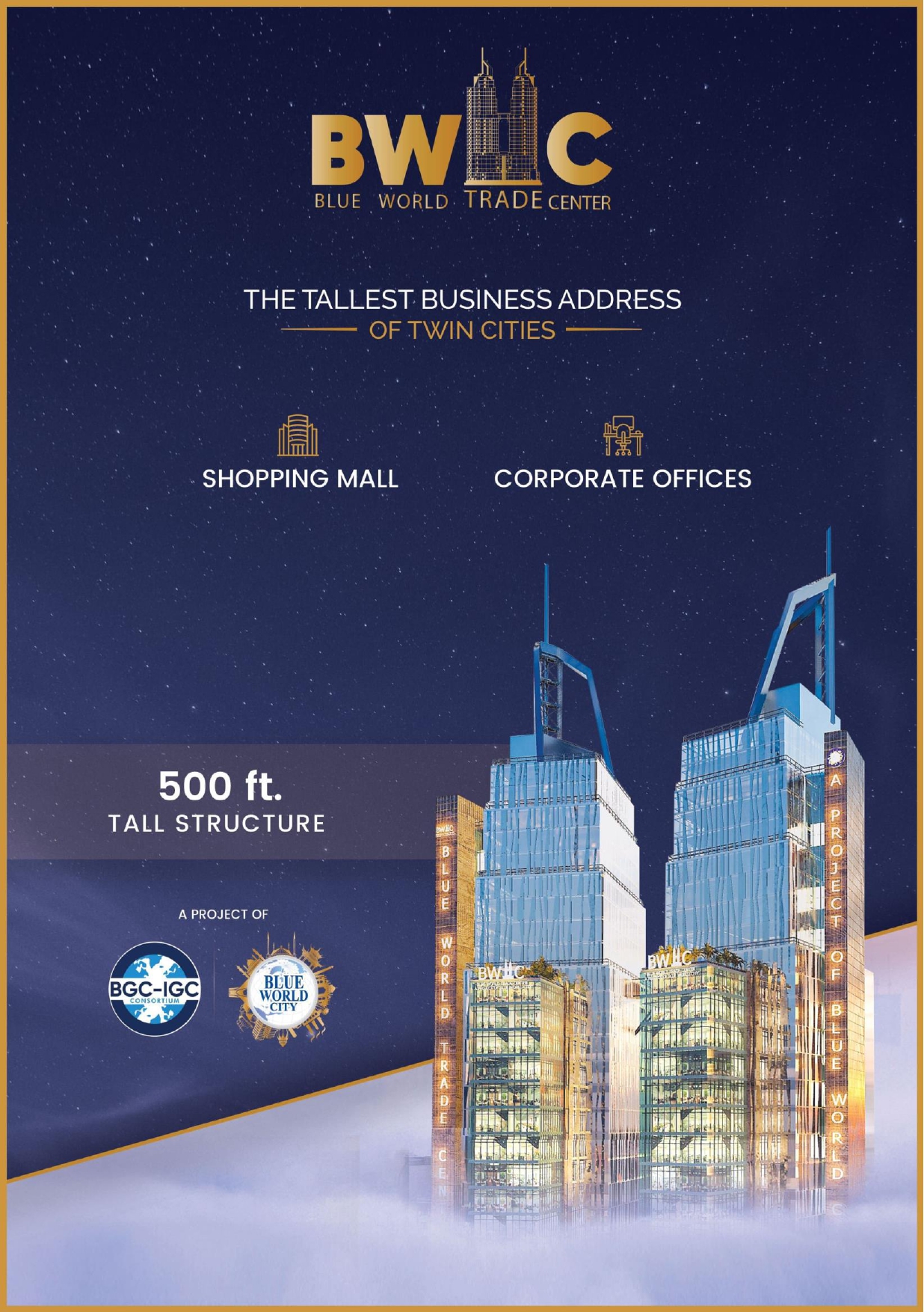 Blue World Trade Center | Bahria Town
