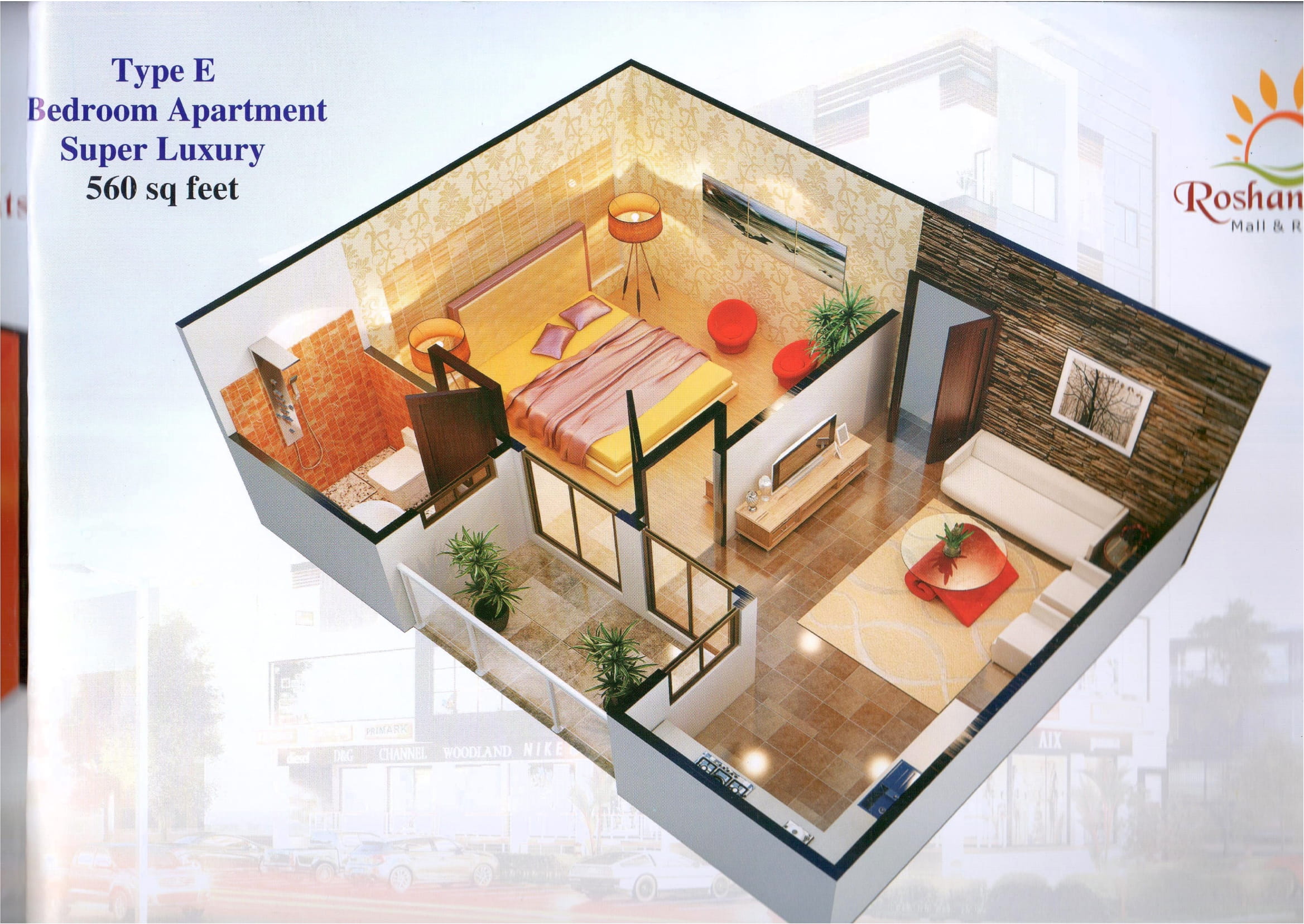 Roshan Heights Mall and Residency
