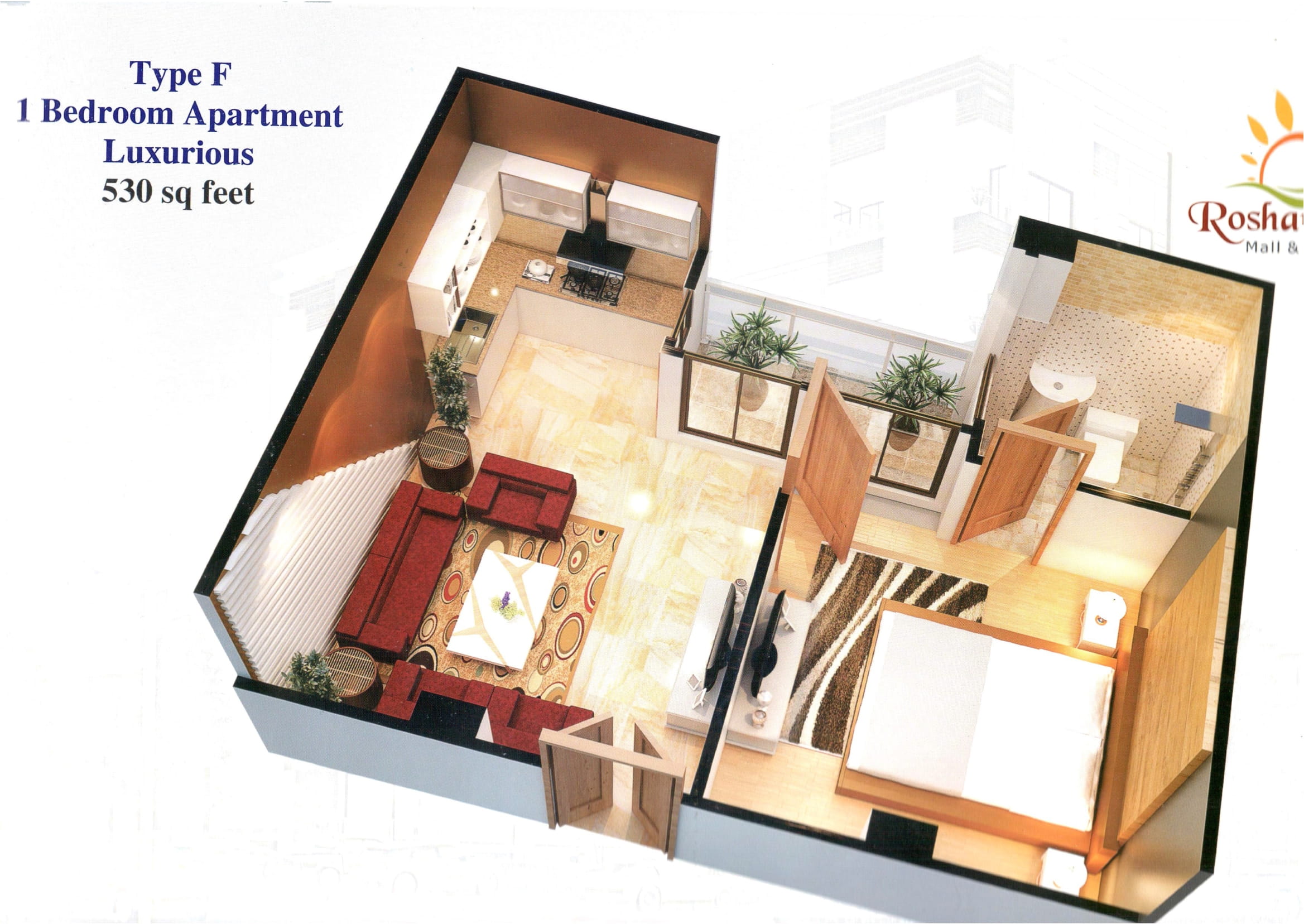 Roshan Heights Mall and Residency