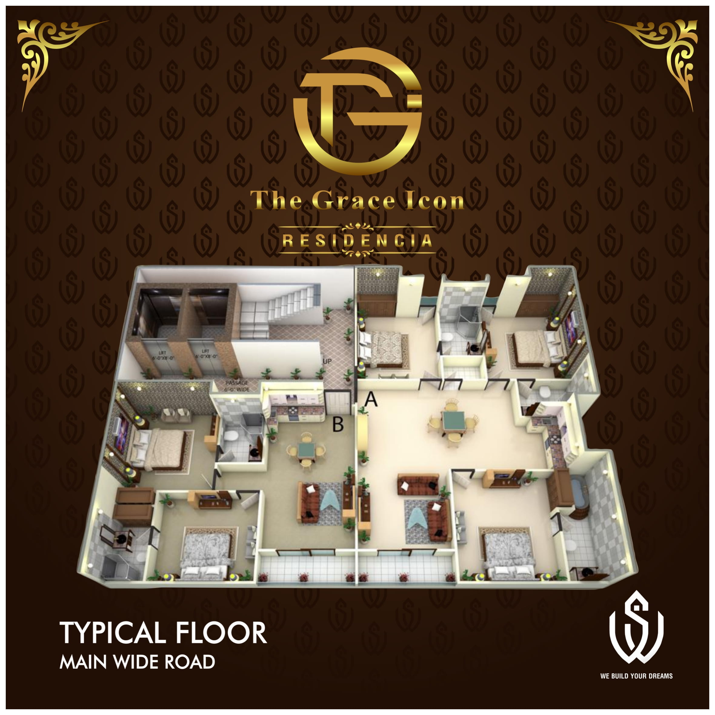 THE GRACE ICON RESIDENCIA B-86 | BAHRIA TOWN