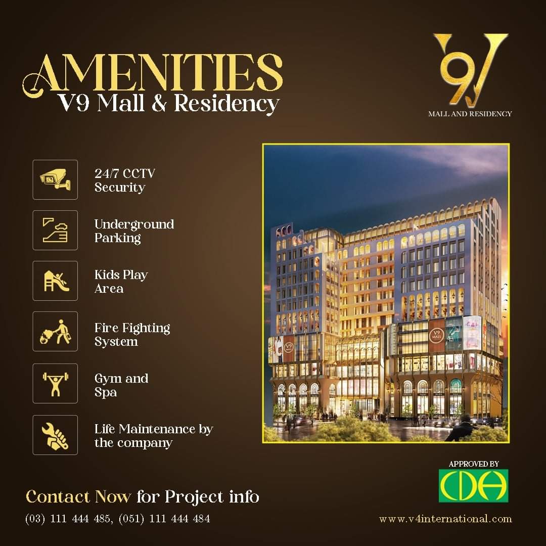 V9 Mall & Residency | Bahria Lifestyle