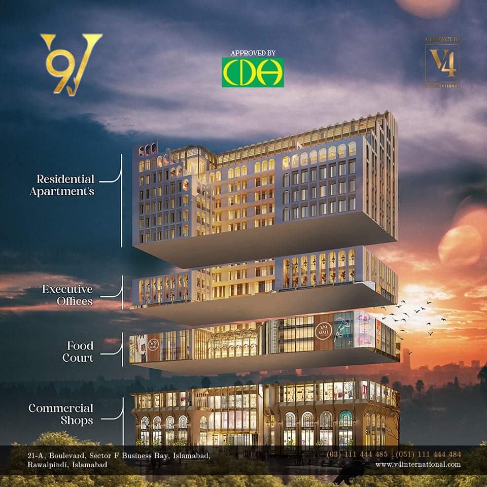 V9 Mall & Residency | Bahria Lifestyle