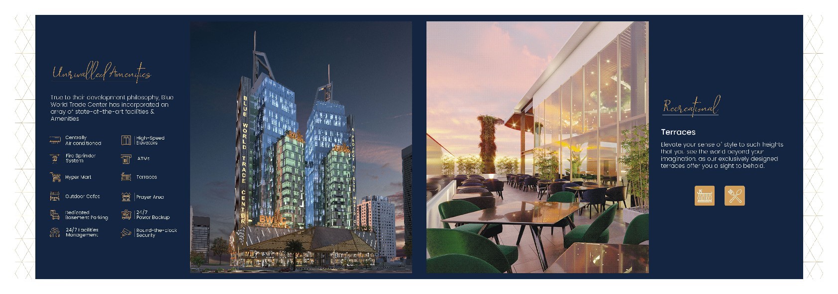 Blue World Trade Center | Bahria Town